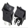 FXPCGZISH 100PCS KCD1-101 Switch ON-Off KCD1 15 * 21mm 2Pin3/4Pin Ship Type Switch 6A 250V 10A 125V 15X21 Rocker Switch Power Switch 21X15MM(4Pin ON-Off Black) view 1