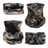 SMEHCF 12 Multipurpose Bandanas for Women Men Headband Balaclava Hair Head Scarf Face Half Airsoft Paintball Mask Neck Gaiters Breathable Reusable Washable Digital Forest Sky Desert Air Force Camo view 4