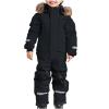 fartey Toddler Snow Suit Kids Girls Boys One Piece Snowsuits Winter Outdoor Ski Snowboard Bibs Waterproof Windproof Overalls view 1