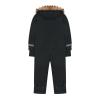 fartey Toddler Snow Suit Kids Girls Boys One Piece Snowsuits Winter Outdoor Ski Snowboard Bibs Waterproof Windproof Overalls view 4