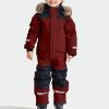 fartey Toddler Snow Suit Kids Girls Boys One Piece Snowsuits Winter Outdoor Ski Snowboard Bibs Waterproof Windproof Overalls view 2