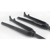 BSFHQS Bike Rigid Fork 700C Road Bikes Forks 28.6MM 1-1/8" Straight Tube Disc Brake Bikes Hard Fork Carbon Fiber Bikes Front Forks Quick Release 9 * 100MM QR(Gloss Black A) view 3