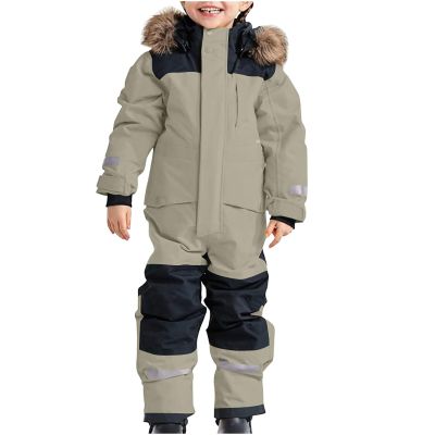 fartey Toddler Snow Suit Kids Girls Boys One Piece Snowsuits Winter Outdoor Ski Snowboard Bibs Waterproof Windproof Overalls