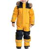 fartey Toddler Snow Suit Kids Girls Boys One Piece Snowsuits Winter Outdoor Ski Snowboard Bibs Waterproof Windproof Overalls view 1