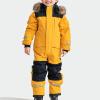 fartey Toddler Snow Suit Kids Girls Boys One Piece Snowsuits Winter Outdoor Ski Snowboard Bibs Waterproof Windproof Overalls view 2