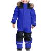 fartey Toddler Snow Suit Kids Girls Boys One Piece Snowsuits Winter Outdoor Ski Snowboard Bibs Waterproof Windproof Overalls view 1