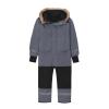 fartey Toddler Snow Suit Kids Girls Boys One Piece Snowsuits Winter Outdoor Ski Snowboard Bibs Waterproof Windproof Overalls view 3