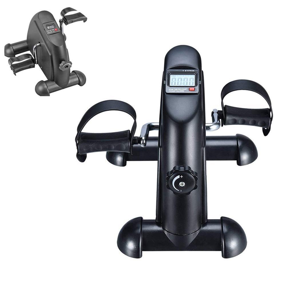 UHRLGHS Elderly Pedal Leg Exerciser for, Half-Length, Upper and Lower Limbs, Hand Legs, Mini Equipment Exercise Bike