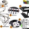 MonDAY To SunDAY Foldable Pilates Reformer Set at Home Pilates Equipment with Springs Home Gym Workout Mini Pilates Board Therapy Machine Rehabilitation Equipment (Black Fairy) view 4