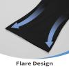 Girl's Flare Leggings, Bootcut Yoga Pants for Kids, High Waisted Bell Bottoms for Dance Workout (Black, 11-12 Years) view 4
