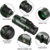 10x42 Monocular Mobile Phone Telescope, Large Diameter 80x100 High Definition Outdoor Low Light Night Vision (80X100 Army Green A) view 3