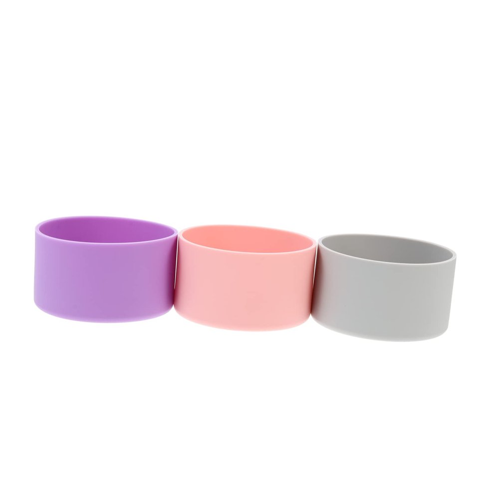 Toddmomy 3pcs Cup Insulation Sleeve for Cup Straw Covers Heat-Insulated Silicone Bottle Cover