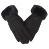 Men's Gloves Warm Gloves Cold Weather, Windproof,gloves, Winter Gloves Women Gloves for Women Cold Weather (Black, One Size) view 1