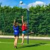 FORZA Socketed Netball Posts | Adjustable 10ft Netball Hoop with Durable Steel Frame, Nylon Net, & Optional Padding |Ideal for Schools, Clubs, & Outdoor Use (Padding, Single) view 2
