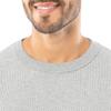 Indera Men's Traditional Waffle Thermal Underwear Long Johns Crew Top and Pant Set, Grey, 3X view 3
