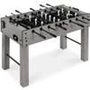 Best Choice Products Large 54 Inch Full-Size Foosball Table for Home, Game Room - Includes 2 Balls, 2 Cup Holders - Gray view 1