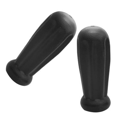 ibasenice 2pcs Plastic Foosball Table Handle Grips and Comfortable End Caps for Table Soccer Rods Replacement