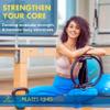 ProBody Pilates 14" Magic Circle and a 65 cm Yoga Ball Sky (2pcs) Bundle for Stability, Barre, Yoga, Core Training and Physical Therapy view 3