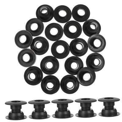 VICASKY 10pcs Foosball Players Replacement Parts Foosball Tabletop Parts Replacement Football Holder for Kicking Table Football