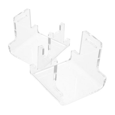 BESPORTBLE 2pcs Casting Reel Display Rack Fishing Rod Holder Reel Storage Lure Rack Desktop Organize Modern Design