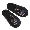 MULIHU America Flag Bigfoot Slippers Winter Indoor and Outdoor Slipper Warm Cozy Soft Lightweight House Shoes Fuzzy Slip-On Slipper Large view 1