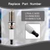 4Pcs Iridium Spark Plugs Compatible with Mercury Mariner 4-Stroke Outboard 75HP 80HP 90HP 100HP 115HP,Replace for LFR4A-E 6499 33-898829001 33-8M0157328 view 3