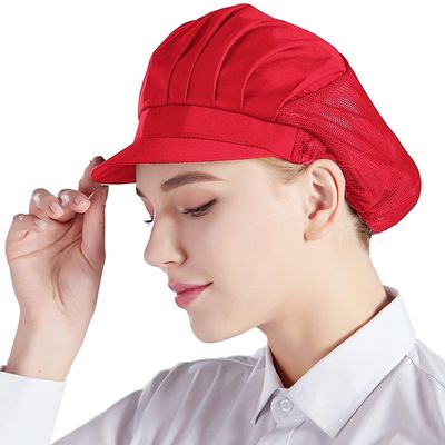 Nanxson 3pcs Chef Hat Kitchen Cooking Chef Cap Food Service Hair Nets CF9033