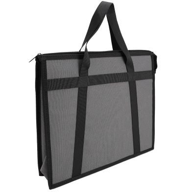 Garosa Mini Dish Carrying Case, Water Oxford Fabric Storage Bag with Handle and Accessory Panel for Travel Camping Black 340 x 300 x 75 mm 1 Pack
