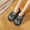 All I Want Is To Work On My Farm Drive My Tractor And Drink Beer Slippers Winter Indoor and Outdoor Slipper Warm Cozy Soft Lightweight House Shoes Fuzzy Slip-On Slipper Large view 3