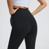 JOYSPELS Maternity Flare Leggings Over The Belly with Pockets Soft, Comfortable Pregnancy Yoga & Daily & Work Pants Black view 4