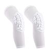 KRIYNAA Basketball knee pads, compression leg covers for teenagers and adults, wrestling knee pads, football volleyball, pickleball, weightlifting knee pads (1 pair) (White, Small) view 1