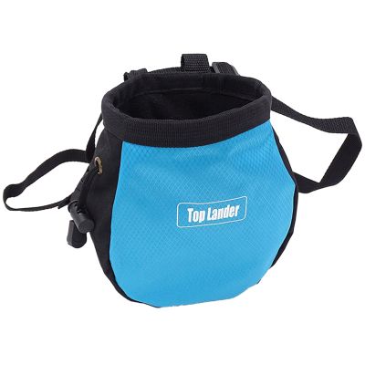 YZYDF Rock Climbing Chalk Bag Drawstring Magnesia Bouldering Chalk Bucket Storage Bag for Weight Liftings, Gym, Climbing
