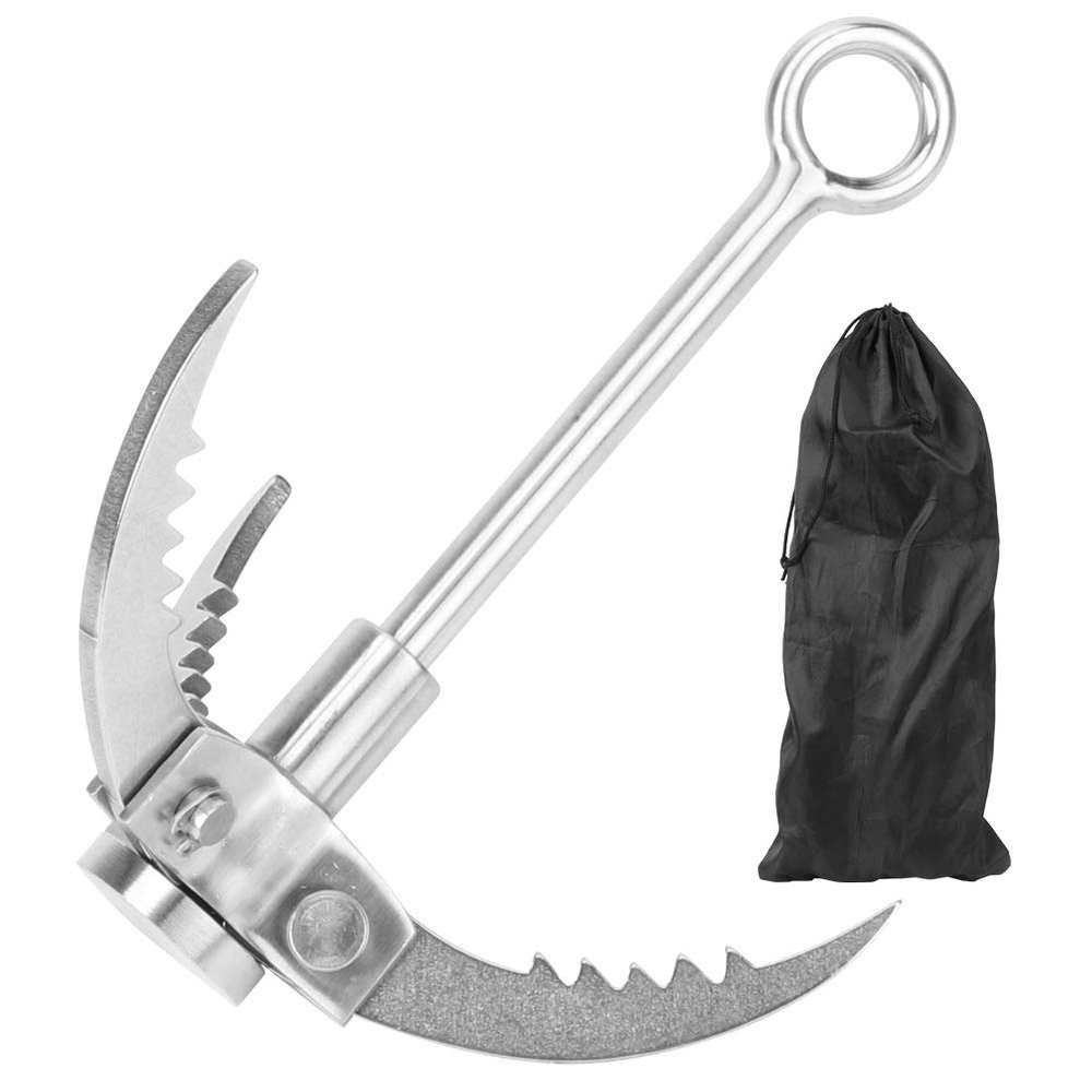 Folding Grappling Hook Stainless Steel Claw for Outdoor Survival and Wall Climbing