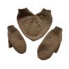 Winter Warm Stretchy Mittens Adult Knitted Hand Holding Full Finger Gloves Knit Gloves For Cold Weather Cycling view 1