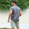 Alex Vando Mens Linen Cotton Shirts Short Sleeve Casual Summer Beach Shirt for Men,Black,M view 3