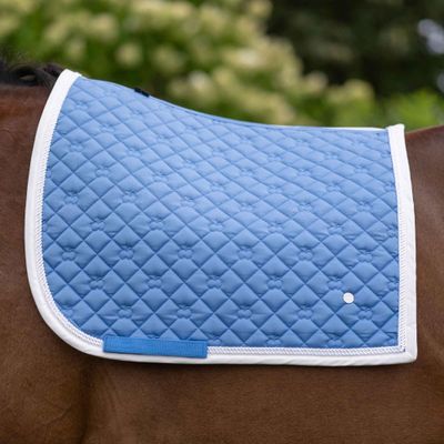 Dapplebay Sport Dressage Saddle Pad - French Blue-Pony
