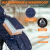 rivmount Winter Waterproof Ski Snow Warm Gloves for Women Men, Windproof Cold Weather Thermal with Touchscreen Fingers, for Running Driving Cycling Hiking Biking Outdoor Sports Daily Work view 3