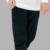 Toddler Girl Sweatpants Unisex Kid Baby Fleece Lined Jogger Pants Ribbed Regular Fit Pull On Thermal Sweatpants Comfy Pants with Pockets (Black, 6-7 Years) view 4
