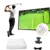 amazgolf Golf Simulator Impact Screen118 * 157inch for Golf Training, Indoor Golf Simulators for Home, Ultra Clear Washable Golf Impact Screen for Indoor Golf Practice view 1