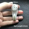 10pcs Non-trace Hook Photos Frame Wedding Clothes Handbag Metope Adornment Invisible Nail - (Color: Mix Size) view 2