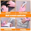 Heated Gloves for Women, Upgraded Smart Thermostatic Electric Heated Fingerless Gloves Rechargeable, Winter Hand Warmer for Work Cycling Skiing Outdoor Snow (Black, one Size) view 3