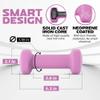Yes4All Combo Wrist & Ankle Weights 3Lbs Pair (1.5lbs x2) + Dumbbell Neoprene 4Lbs Pair (2lbs x2) - Purple view 4