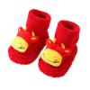 Baby Socks Slipper Socks Winter Warm Non-Slip Grip Socks Cartoon Kids Newborn Soft Cute Cotton Bear Toddler Socks (RD2, 5 Infant) view 1