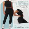 yoga sets for women 2 piece Seamless Workout Sets for Women High Waist Removing chest pad workout sets view 4