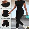 yoga sets for women 2 piece Seamless Workout Sets for Women High Waist Removing chest pad workout sets view 4