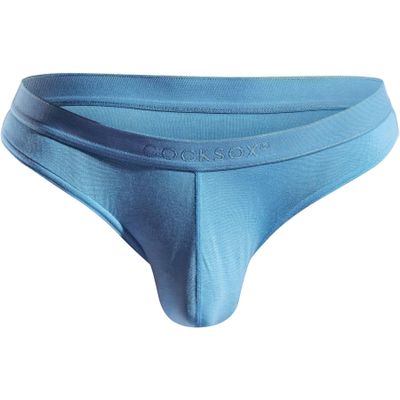 Cocksox Men's Modal Snug Pouch Thong, CX05MD, Turquoise, L