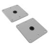 2pcs Professional Aluminum Oy Boat Base Plate for Boat Post High Strength Base Mount for Boat Marine Ade Boat Accessory view 2