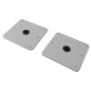 2pcs Professional Aluminum Oy Boat Base Plate for Boat Post High Strength Base Mount for Boat Marine Ade Boat Accessory view 3