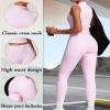 yoga sets for women 2 piece Seamless Workout Sets for Women High Waist Removing chest pad workout sets view 4