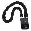 Zunate Bluetooth Smart Bike Chain Lock - Anti-Theft Electric Scooter Lock with App Control & Vibration Warning for Outdoor Use (Black) view 1